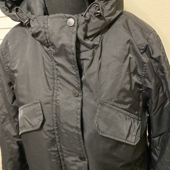 Steve Madden puffer black coat - Picture 3 of 10